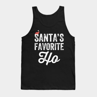 Santa's favorite ho Tank Top